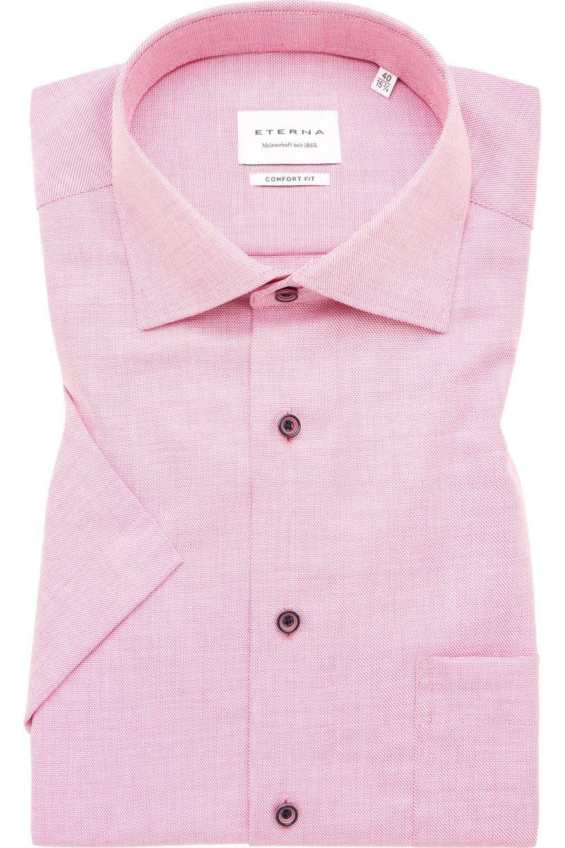 ETERNA Comfort Fit Hemd pink, Strukturiert