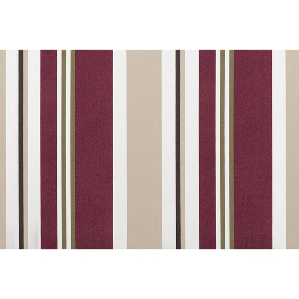 Gelenkarmmarkise, BxT: 300 x 200 cm, bordeauxrot gestreift