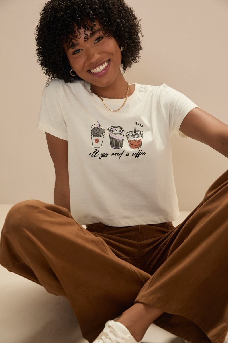 All You Need Is Coffee Short Sleeve Tee