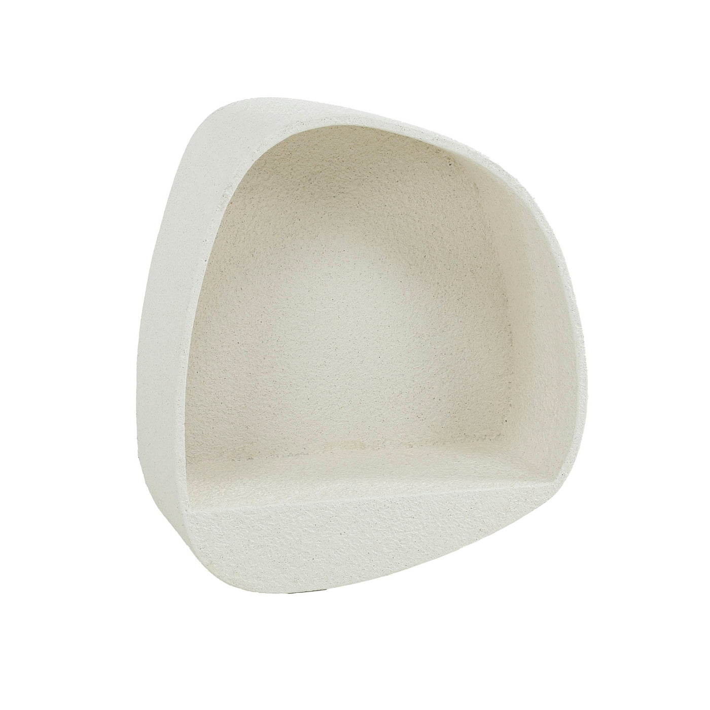 Giga Meubel Wandschap Stone Breed - Wit Marmer - 43x21x48cm