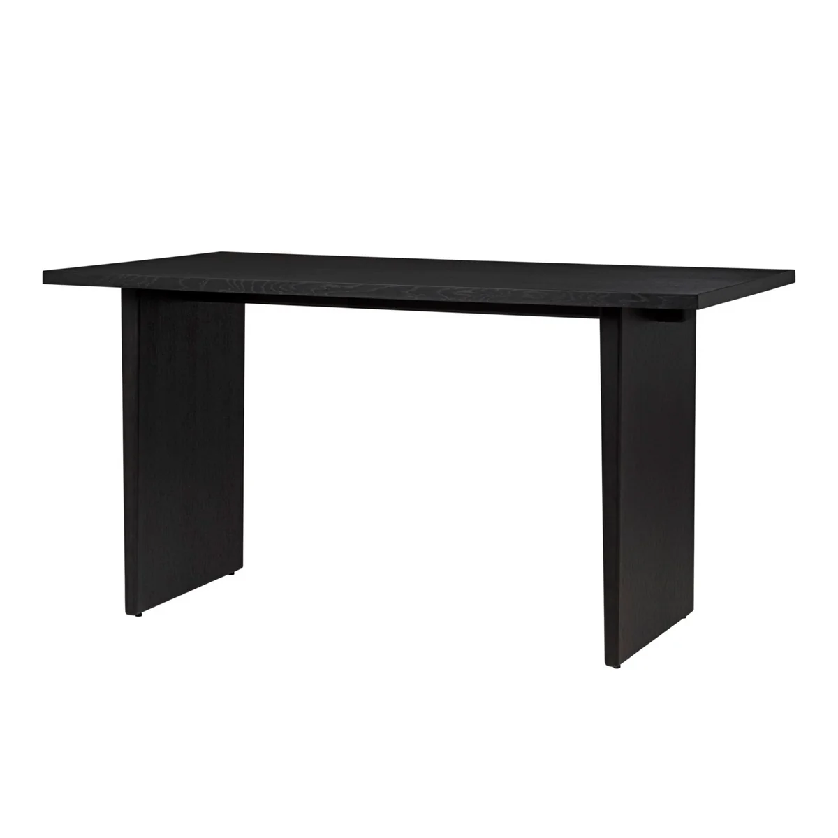Gubi - Private Schreibtisch, 120 x 60 cm, Eiche schwarz gebeizt