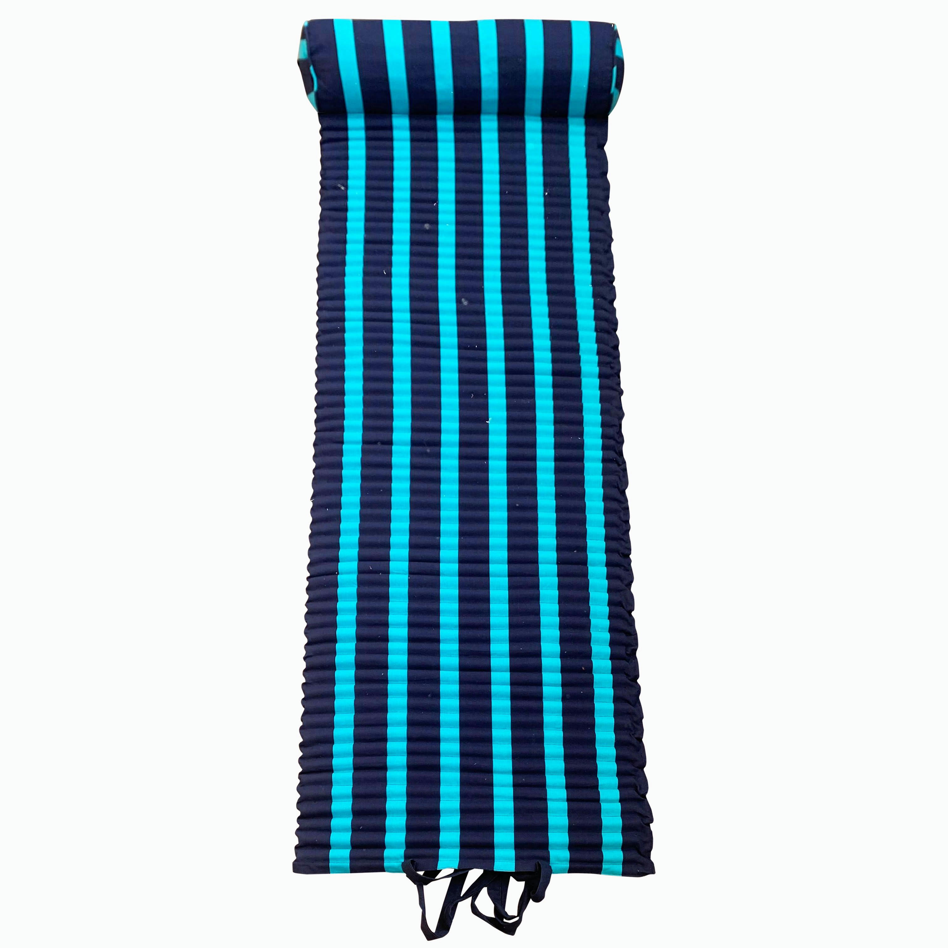 MATELAS POUR BAIN DE SOLEIL - Matelas de plage pour bain de soleil bleu turquoise "Bahia" 60 x 180