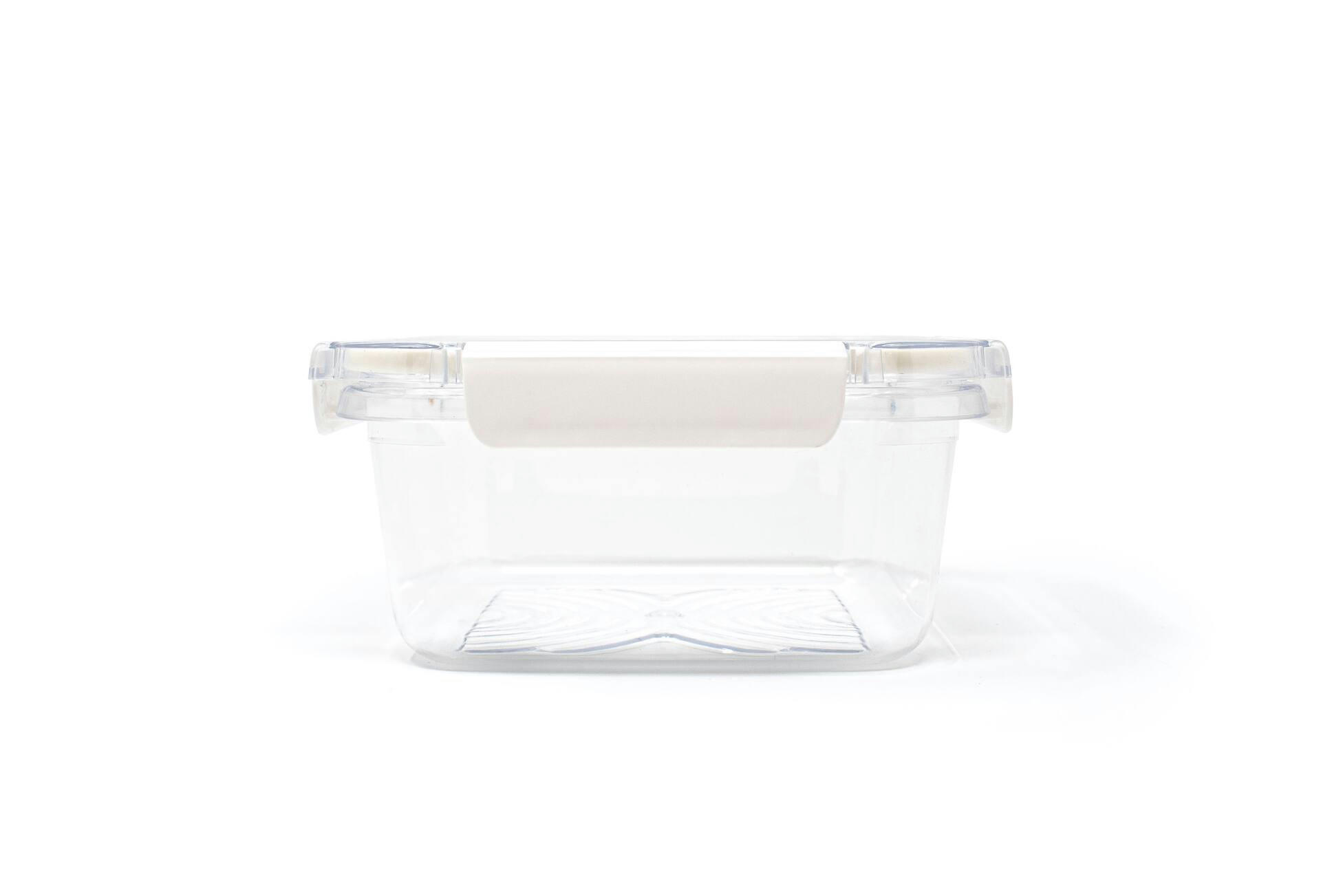 Vida by Paderno Square Food Storage Container with Airtight Seal, 1.1-L