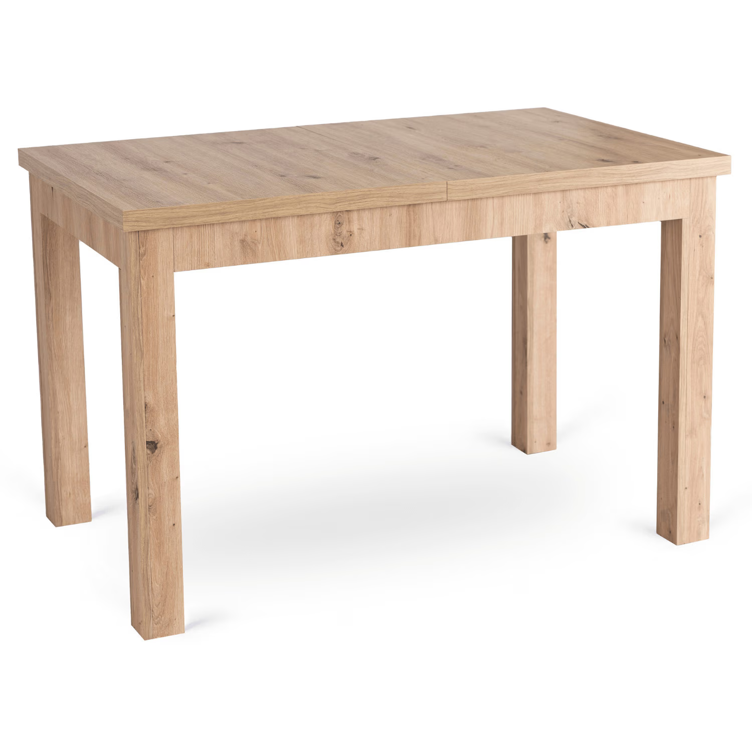 SKUBI – Stylowy Stół Rozkładany 120-160 Dąb Artisan | Loft, Salon, Jadalnia
