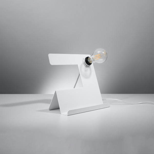 Lampka biurkowa PENDIO biały 1xE27x60W wym:17x25x25cm IP20 Pure Lume
