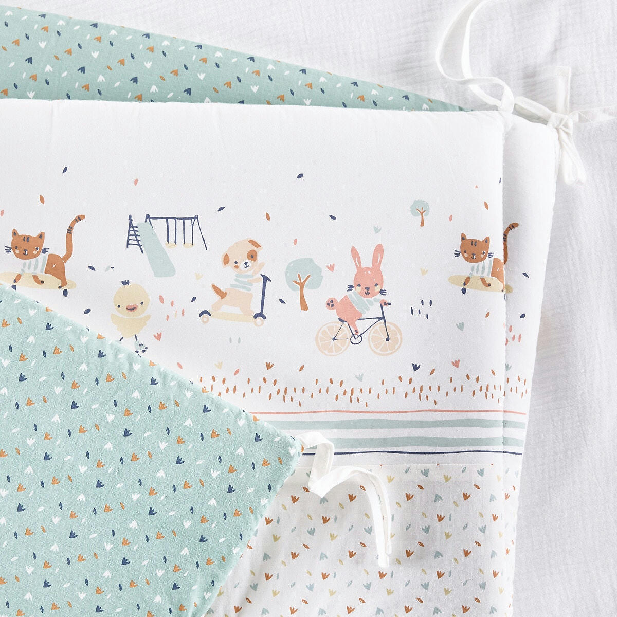 Tour de lit percale bio