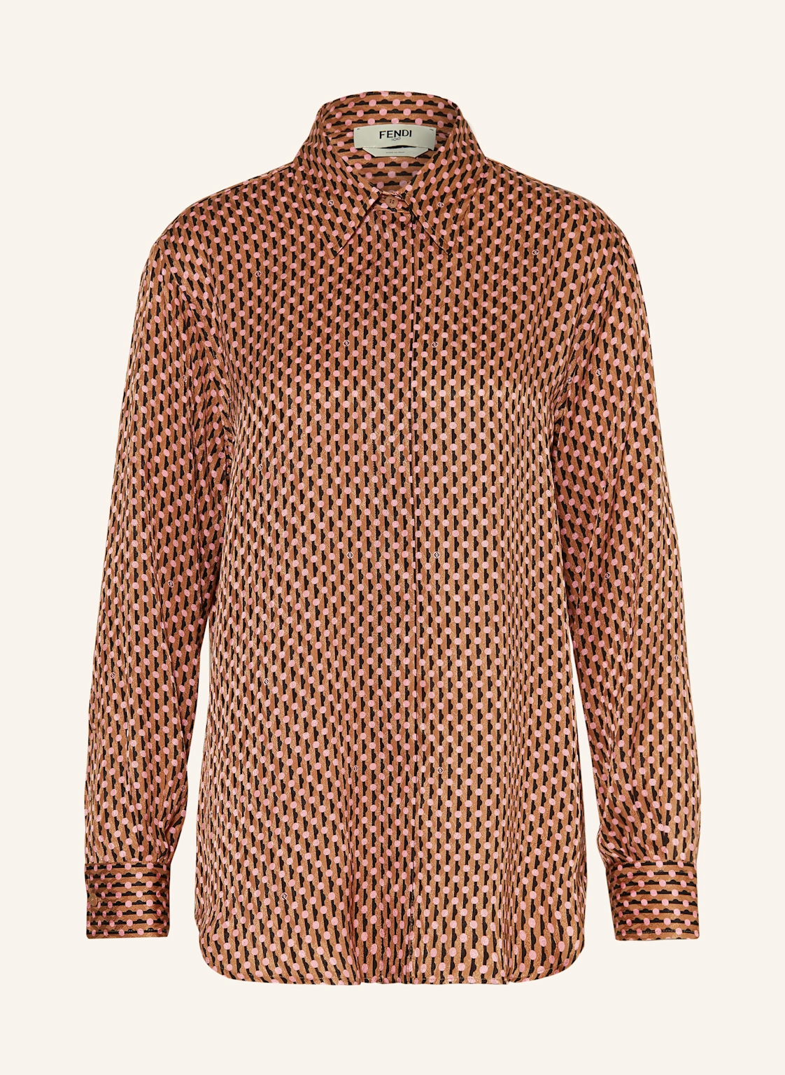 FENDI Hemdbluse CAMICA aus Seide