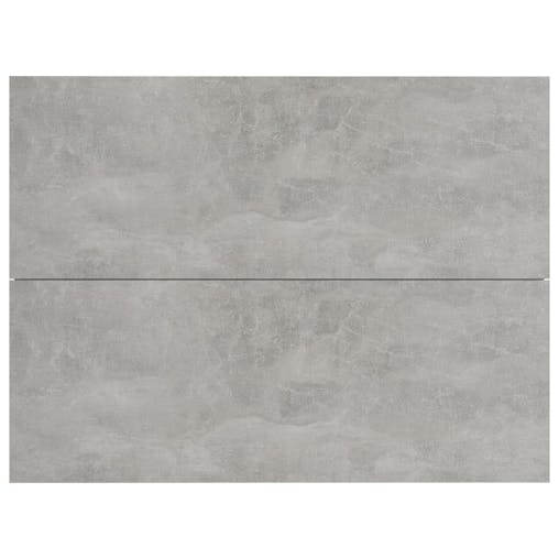 NNEVL Bedside Cabinets 2 pcs Concrete Grey 40x30x30 cm Chipboard