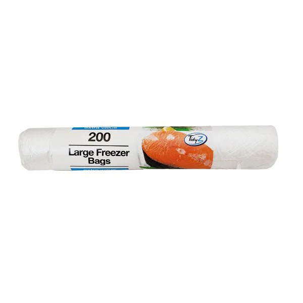Tidy Z Large Freezer Bags 200 Pack