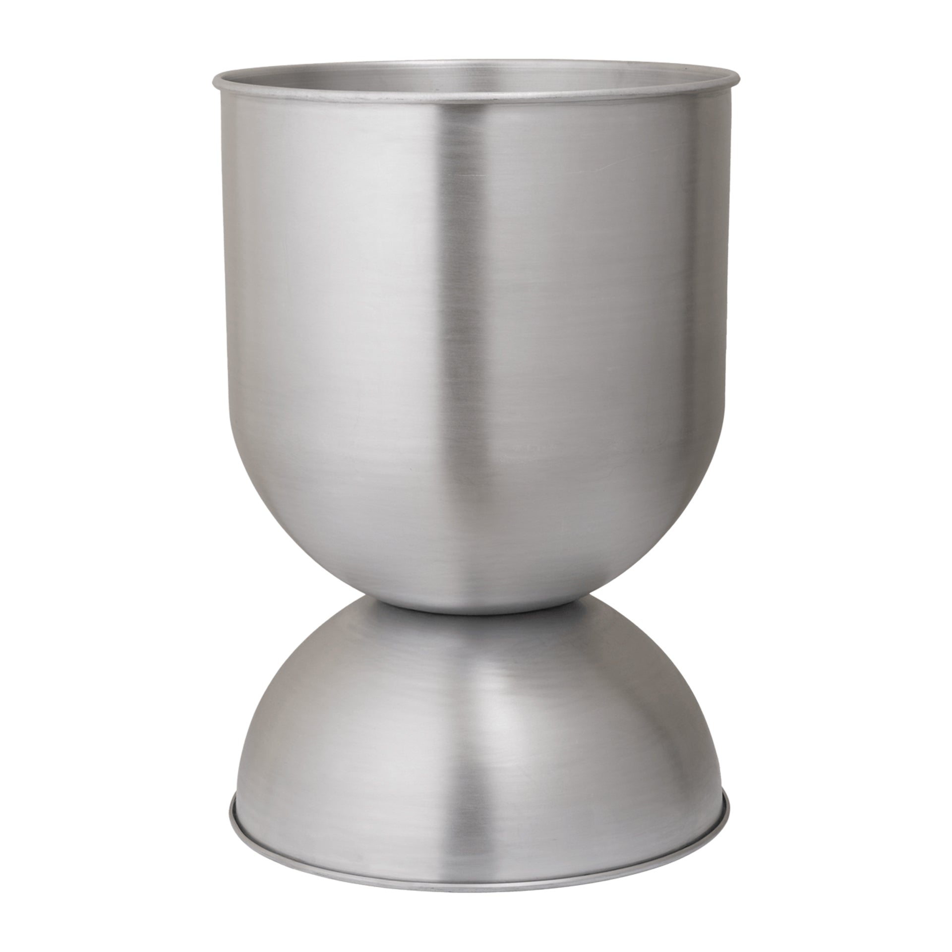Ferm Living Hourglass Bloempot - Medium - Aluminium