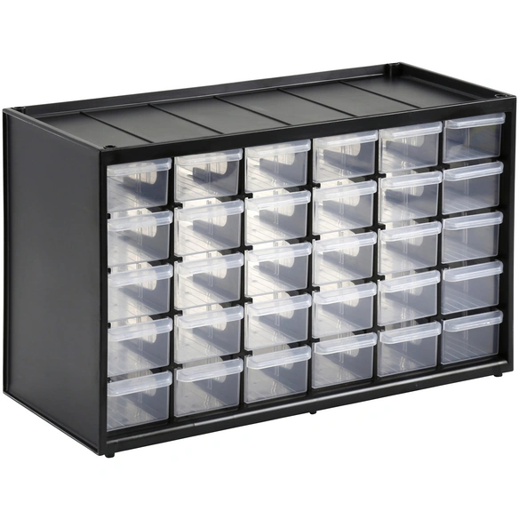 Kleinteilemagazin »1-93-980«, BxHxL: 36,5 x 22,5 x 15,5 cm, Kunststoff