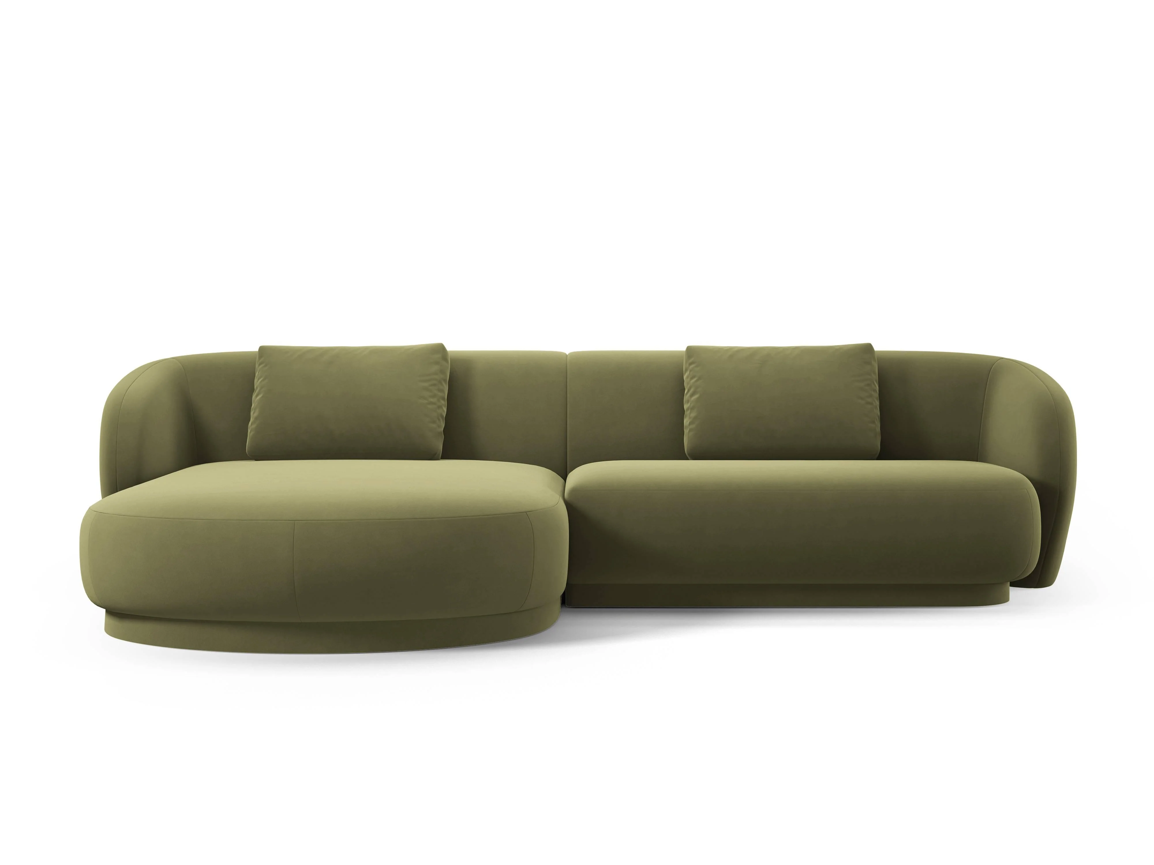Hoekbank Camden links velvet