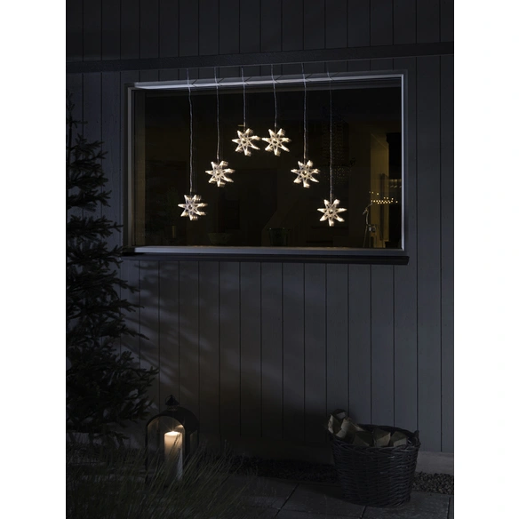 LED-Lichtervorhang, 0,96 W, Kunststoff