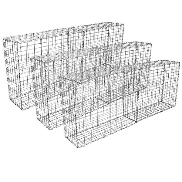Lot de 6 Paniers de Gabions 100 x 95 x 30cm