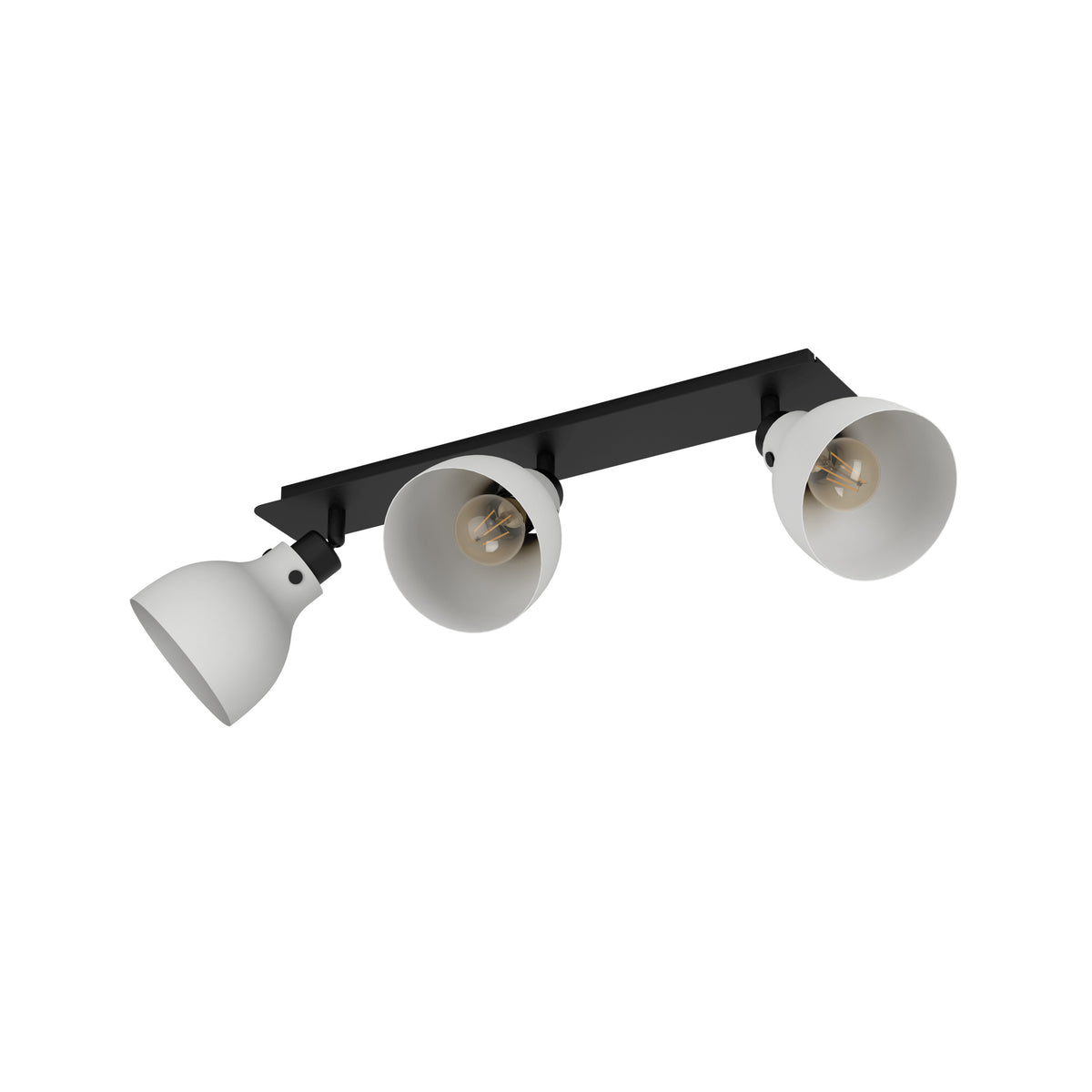 EGLO spot Matlock - e27 - 74 cm - grijs/zwart - staal