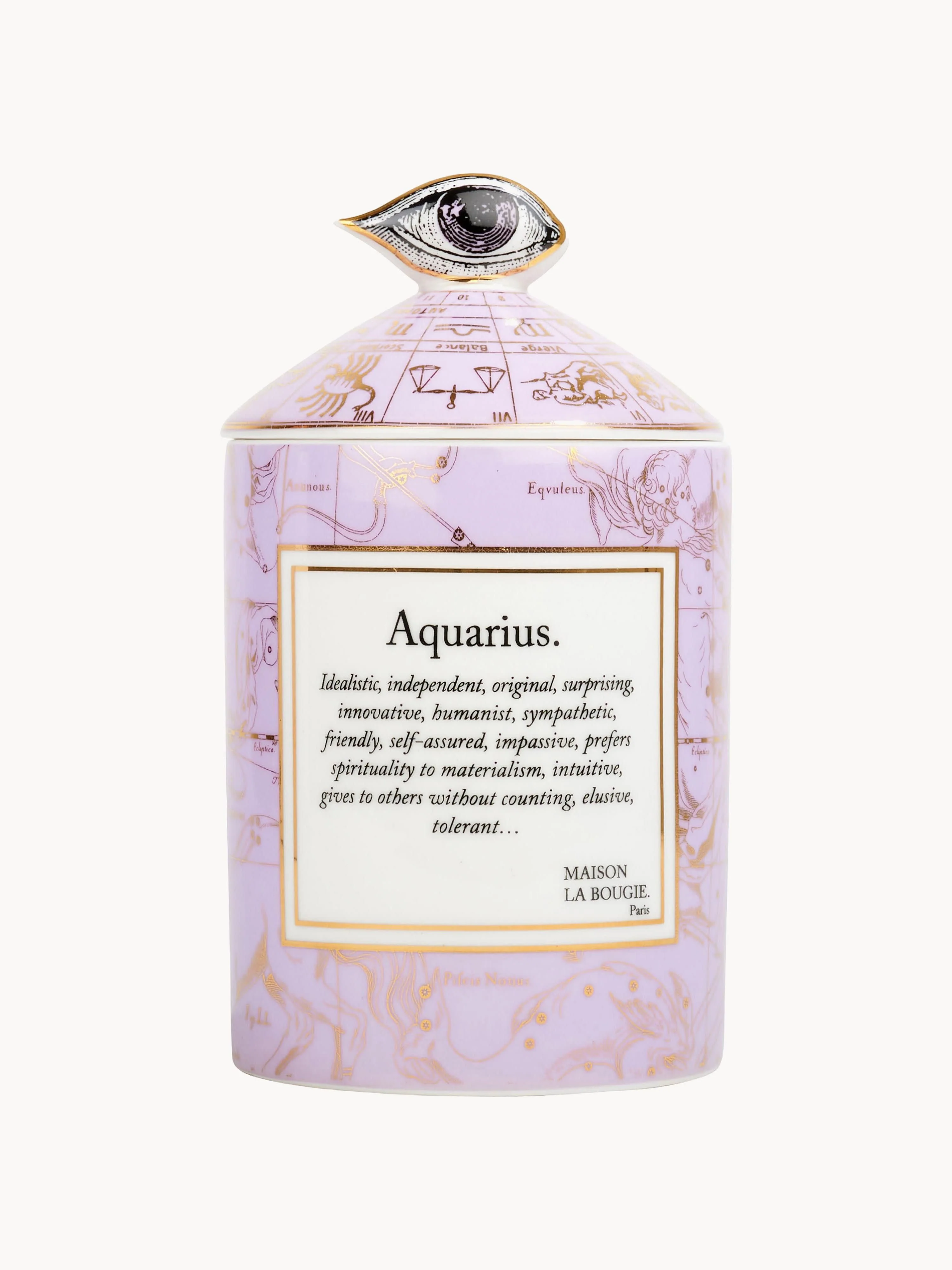 Handgefertigte Duftkerze Aquarius (Weihrauch & Patschuli)