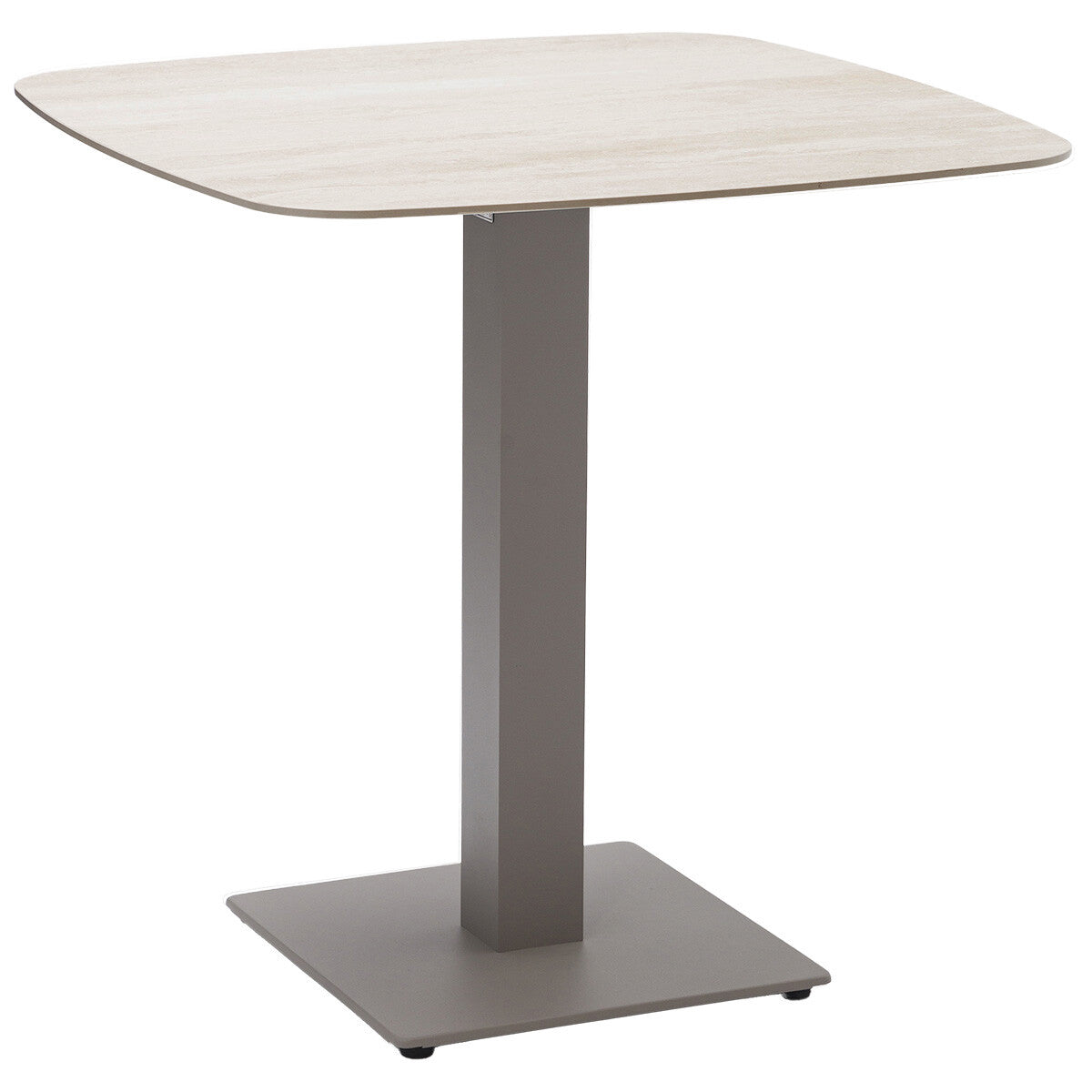 Garden Impressions tuintafel Tobi bistro 75x75 cm - taupe
