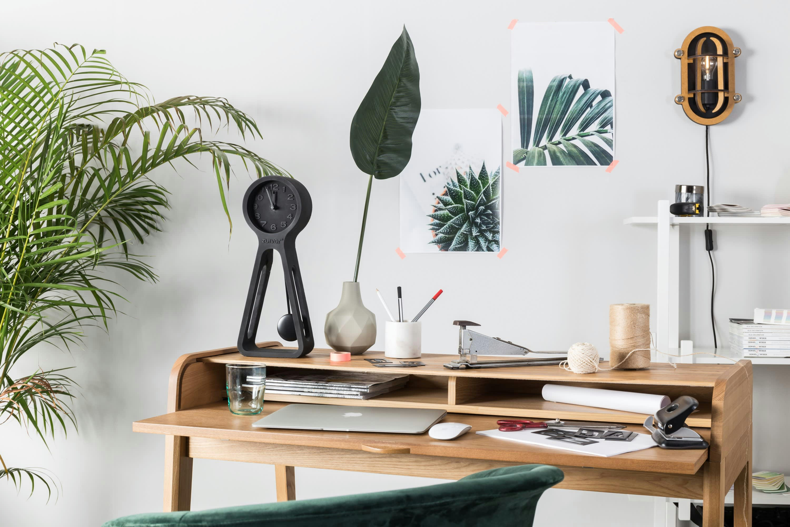 BARBIER - Secrétaire en bois beige