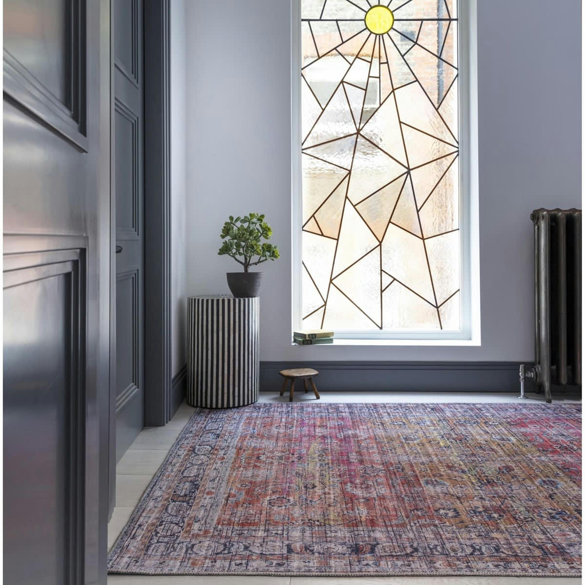 TARA - Tapis de salon en polypropylène multicolore 160x230 cm