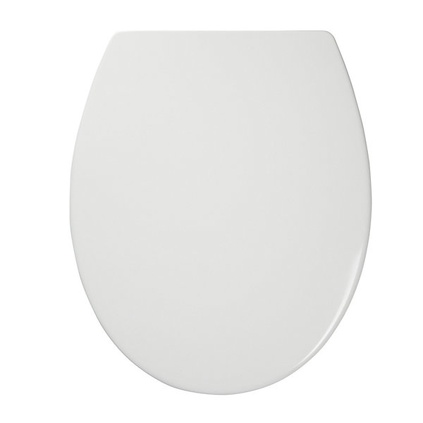 Abattant WC Diani avec frein de chute blanc GoodHome