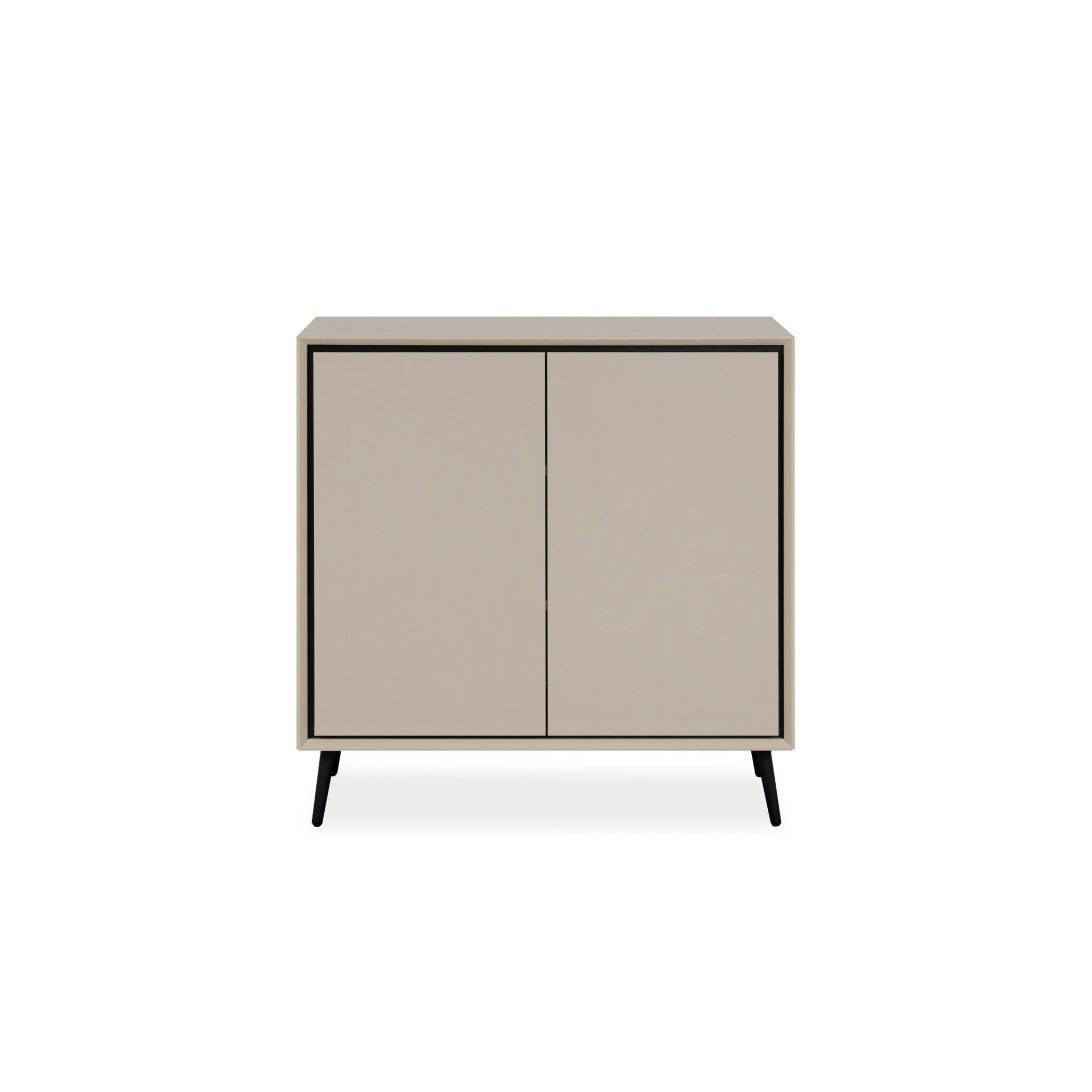 Petit buffet taupe 2 portes AVIO