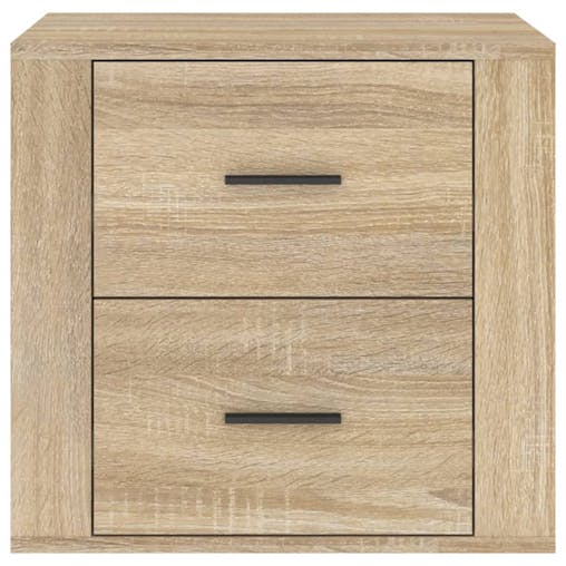 NNEVL Bedside Cabinet Sonoma Oak 50x39x47 cm