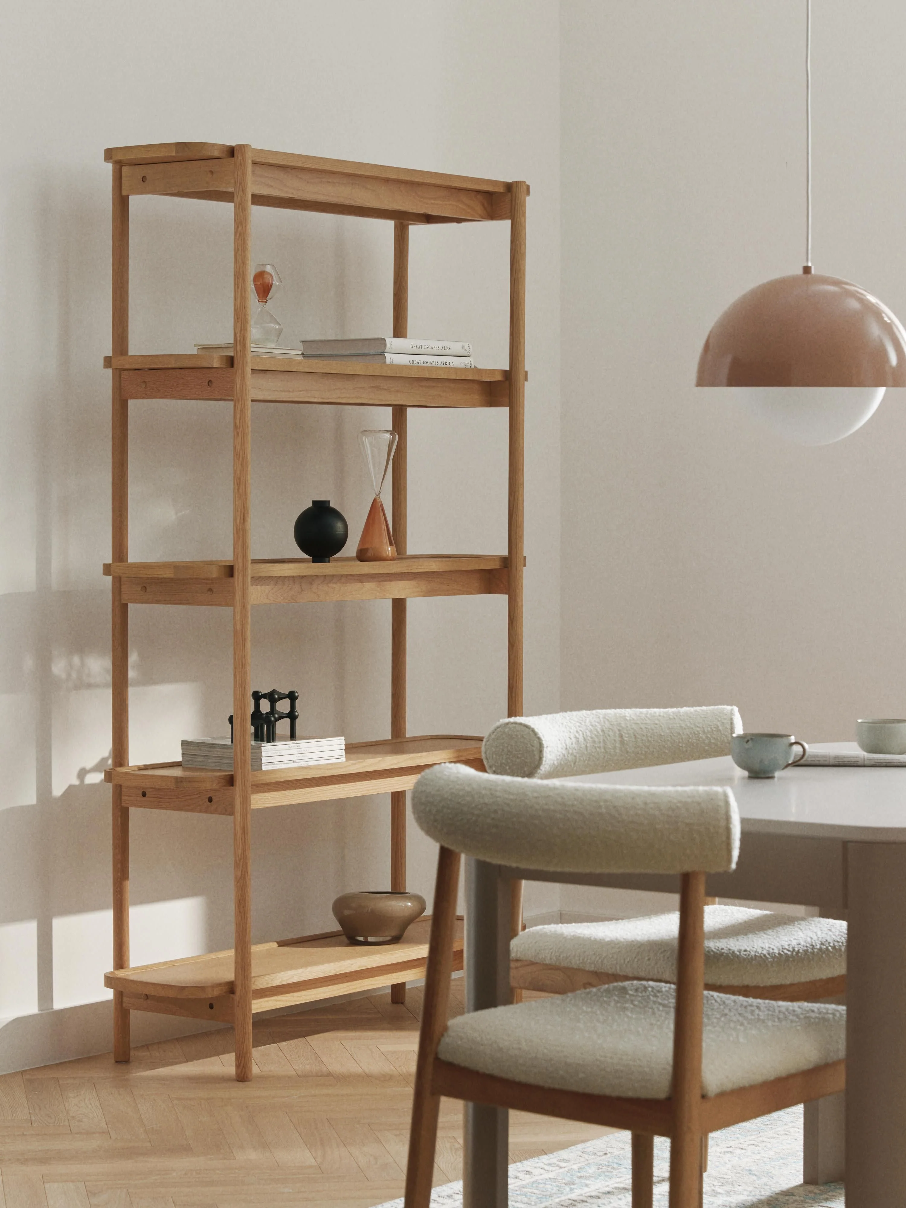 Hohes Holz-Regal Libby