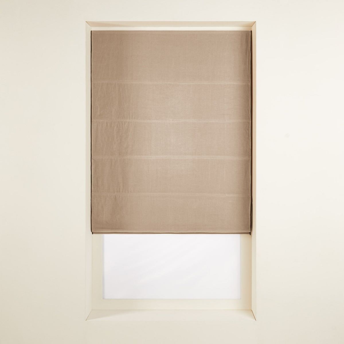 Madura Verduisteringsrolgordijn Carlina beige 100x220 cm