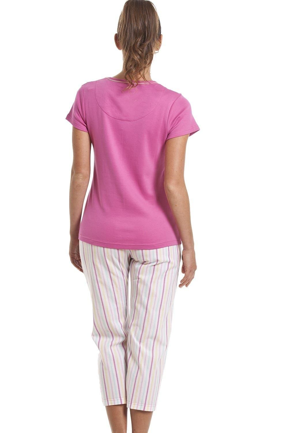 Camille Duck Character Capri Cotton Pyjama Set