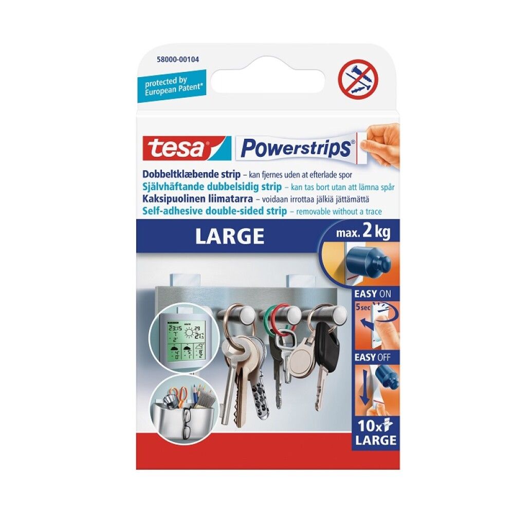 MONTERINGSTAPE TESA POWER LARGE 10STK