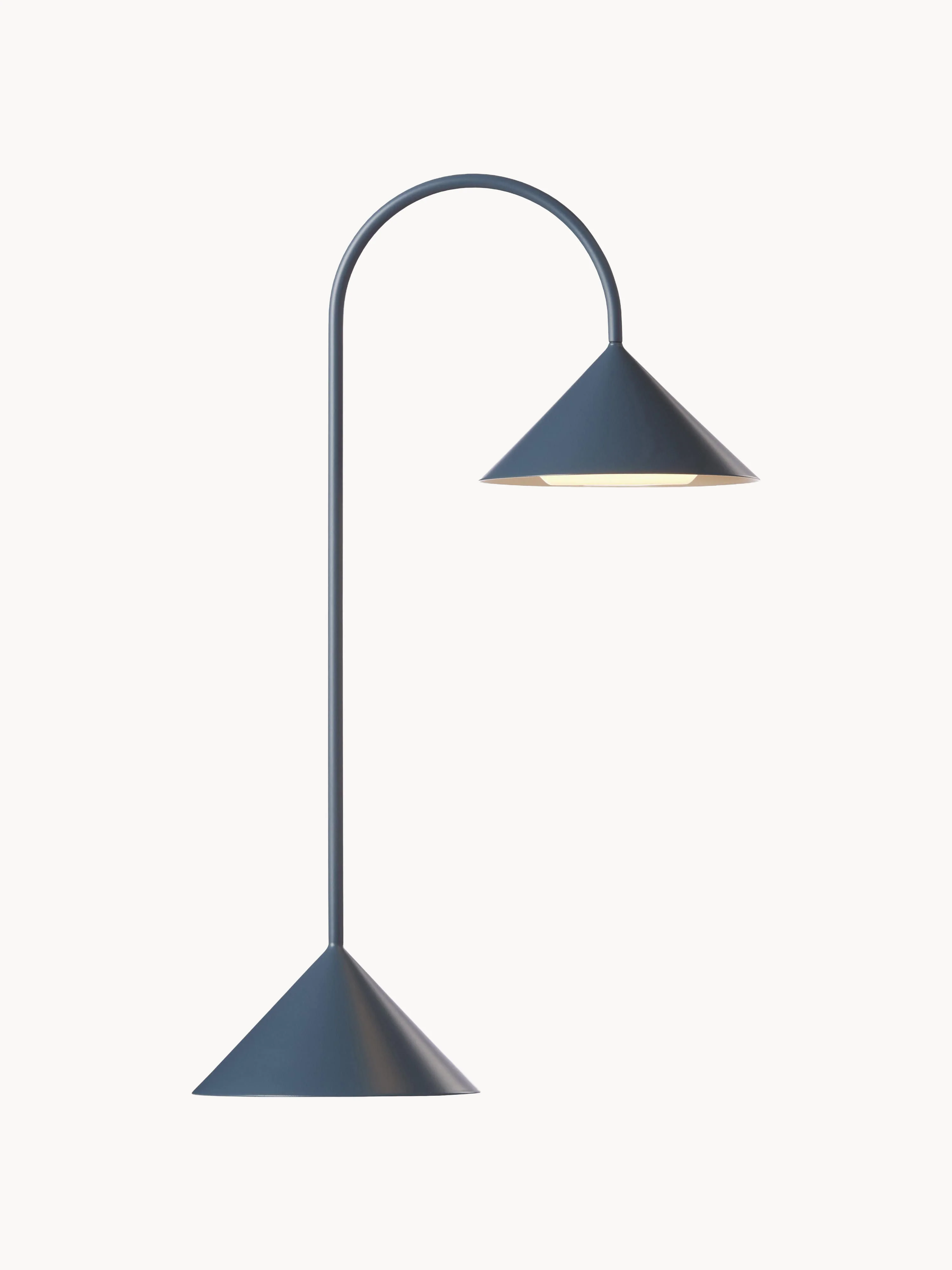 Mobile Outdoor-LED-Tischlampe Grasp, dimmbar