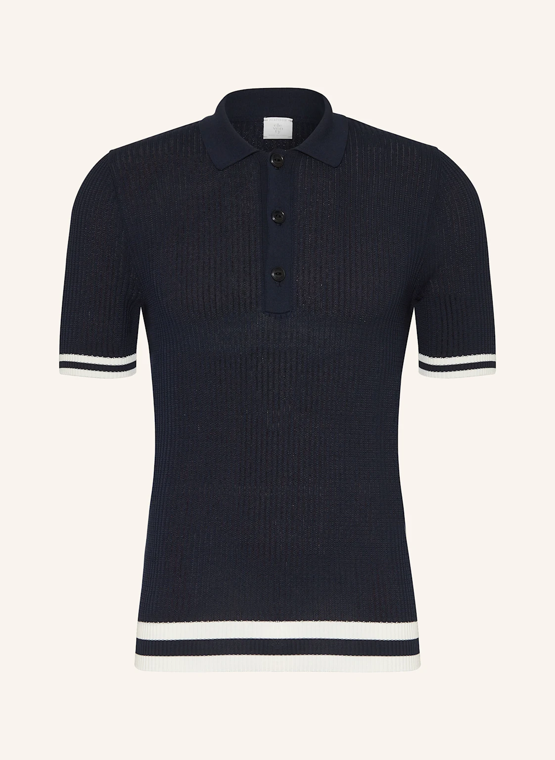 eleventy Strick-Poloshirt