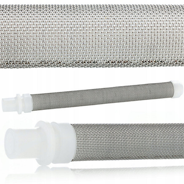 Filtre Palustre 60 Mesh 96,8 mm - Haute Précision, Set 2 Pièces, Métal et Plastique, Pour Pistolet à Peinture