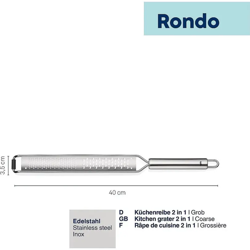 Fein-/Grobreibe Rondo