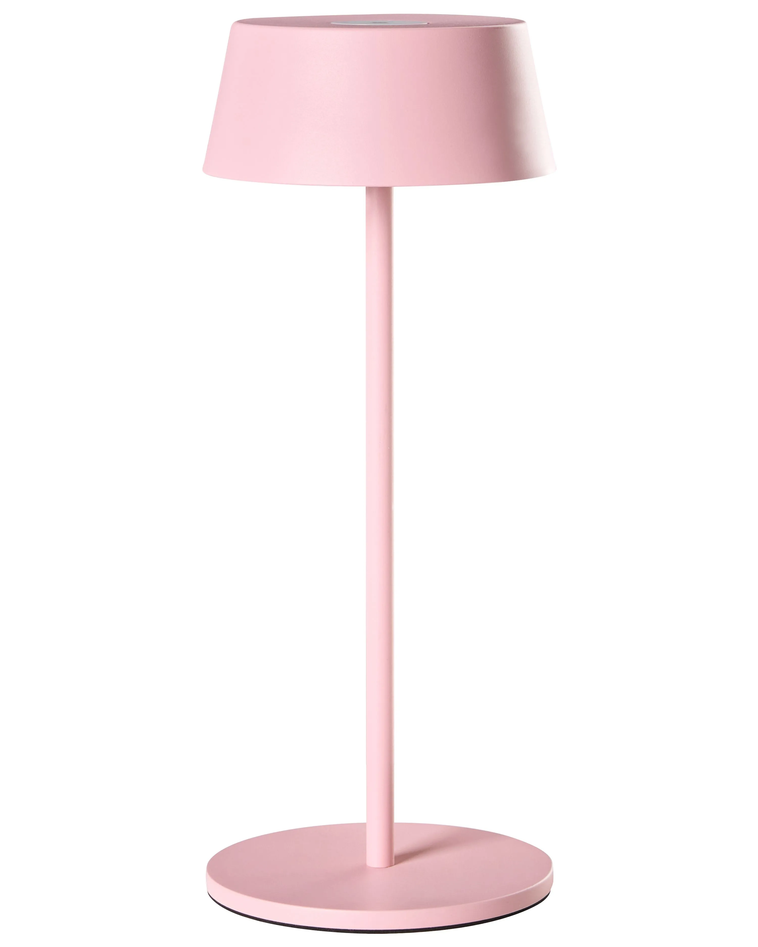 Wireless LED Table Lamp GUDER with Dimmer Metal Pink