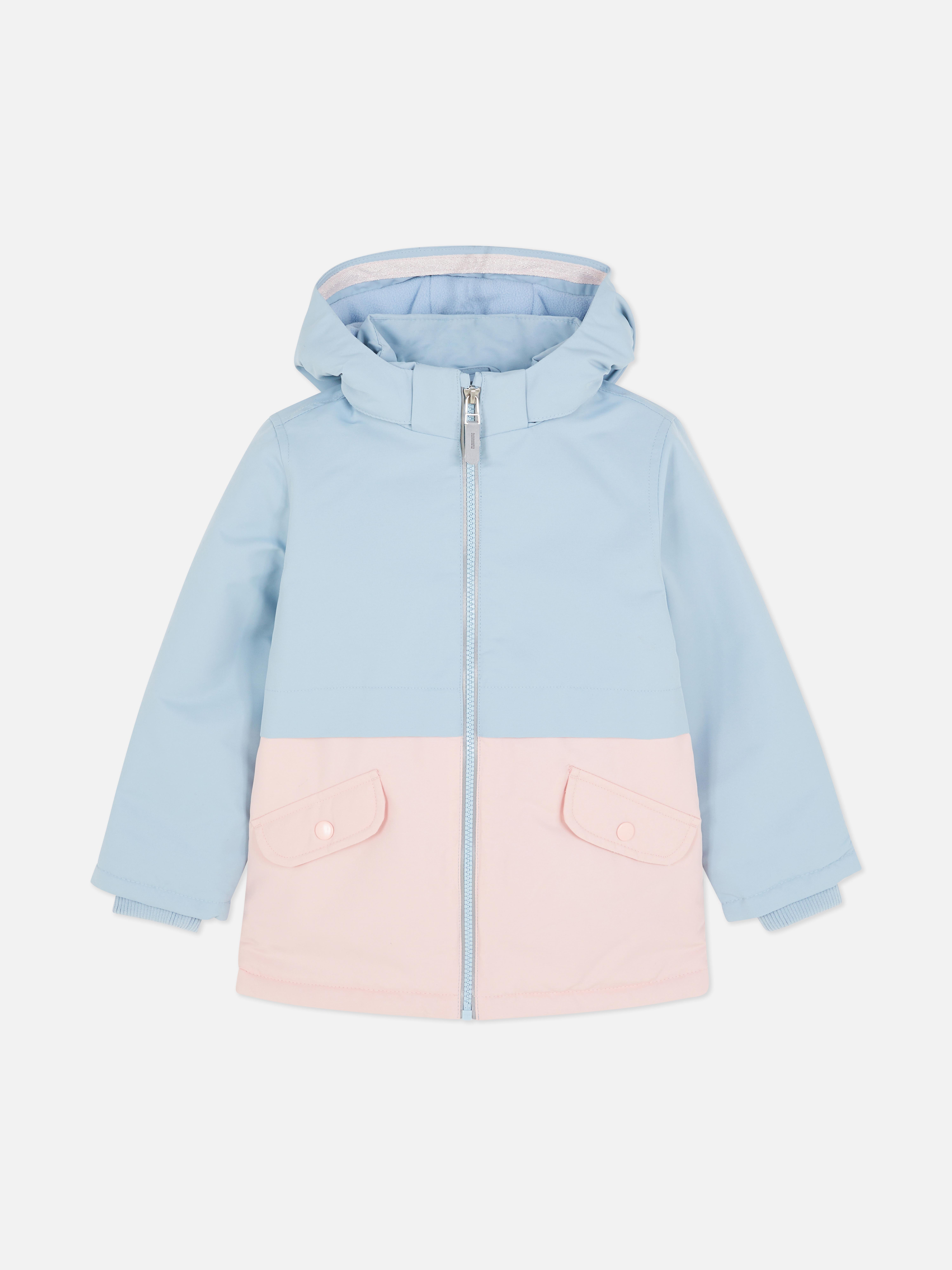 1.5-8yrs | Color Block Rain Jacket