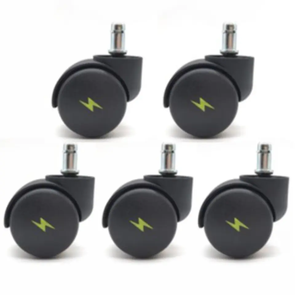 Bureaustoel wieltjes ESD - Universeel - Set van 5