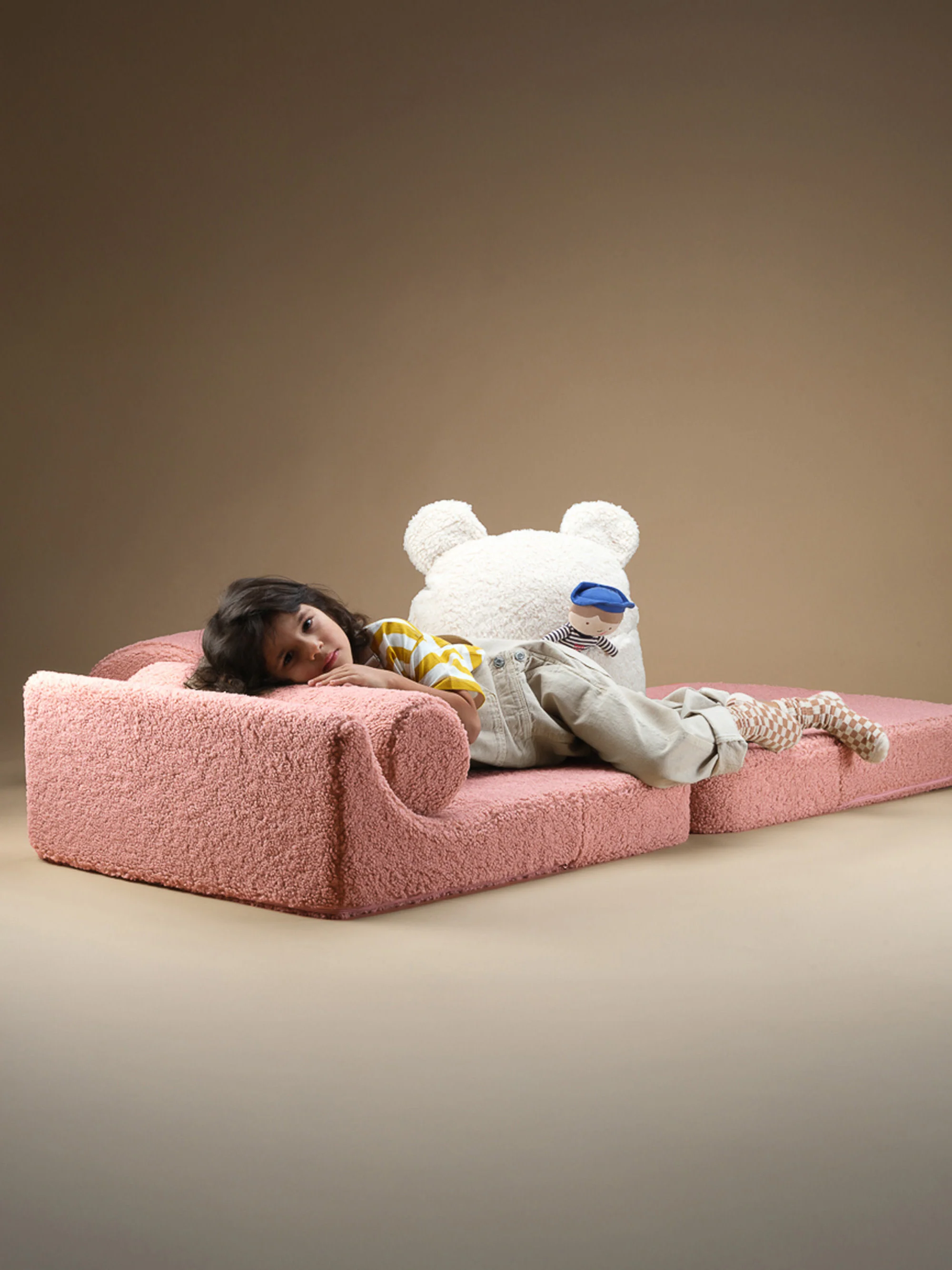 Handgefertigter Kinder-Klappstuhl Flipster aus Cord