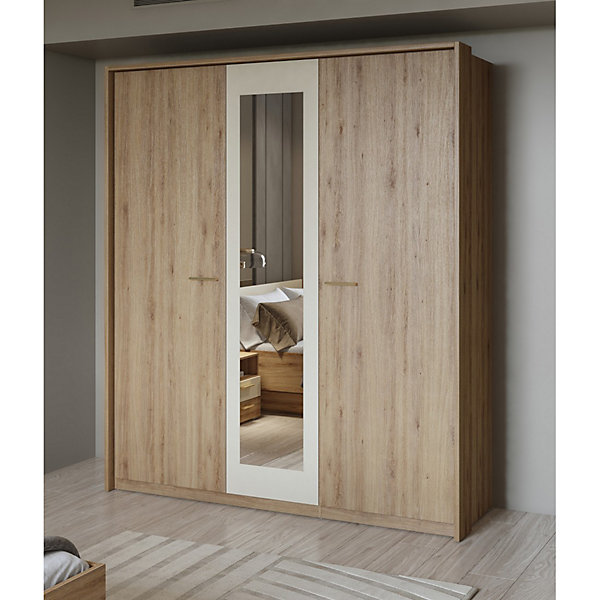 Contour de finition design VERTIGOPour armoire 3 portesChene sauvageElément décoratif