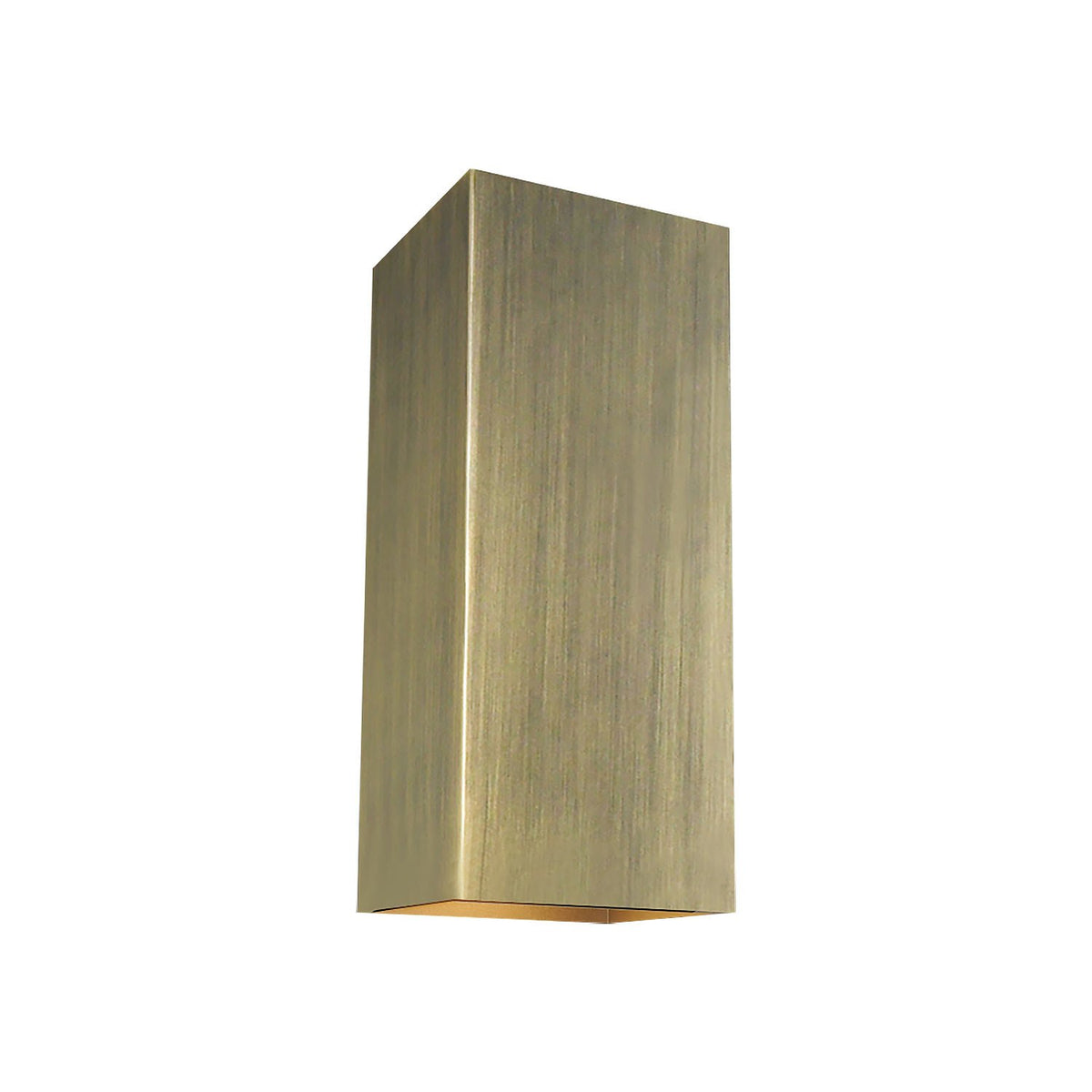 Artdelight wandlamp Dante - 2 lichts - 9 x 24  cm - brons