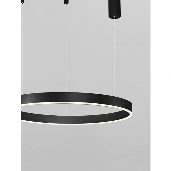 Pendelleuchte »Motif«, LED, 40 W, Höhe: 200 cm, schwarz