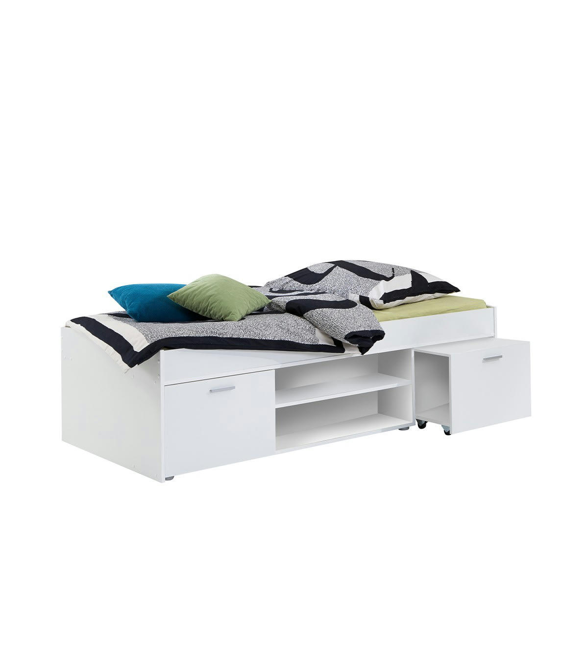 CARLO 1 - Lit avec rangements 90x200
