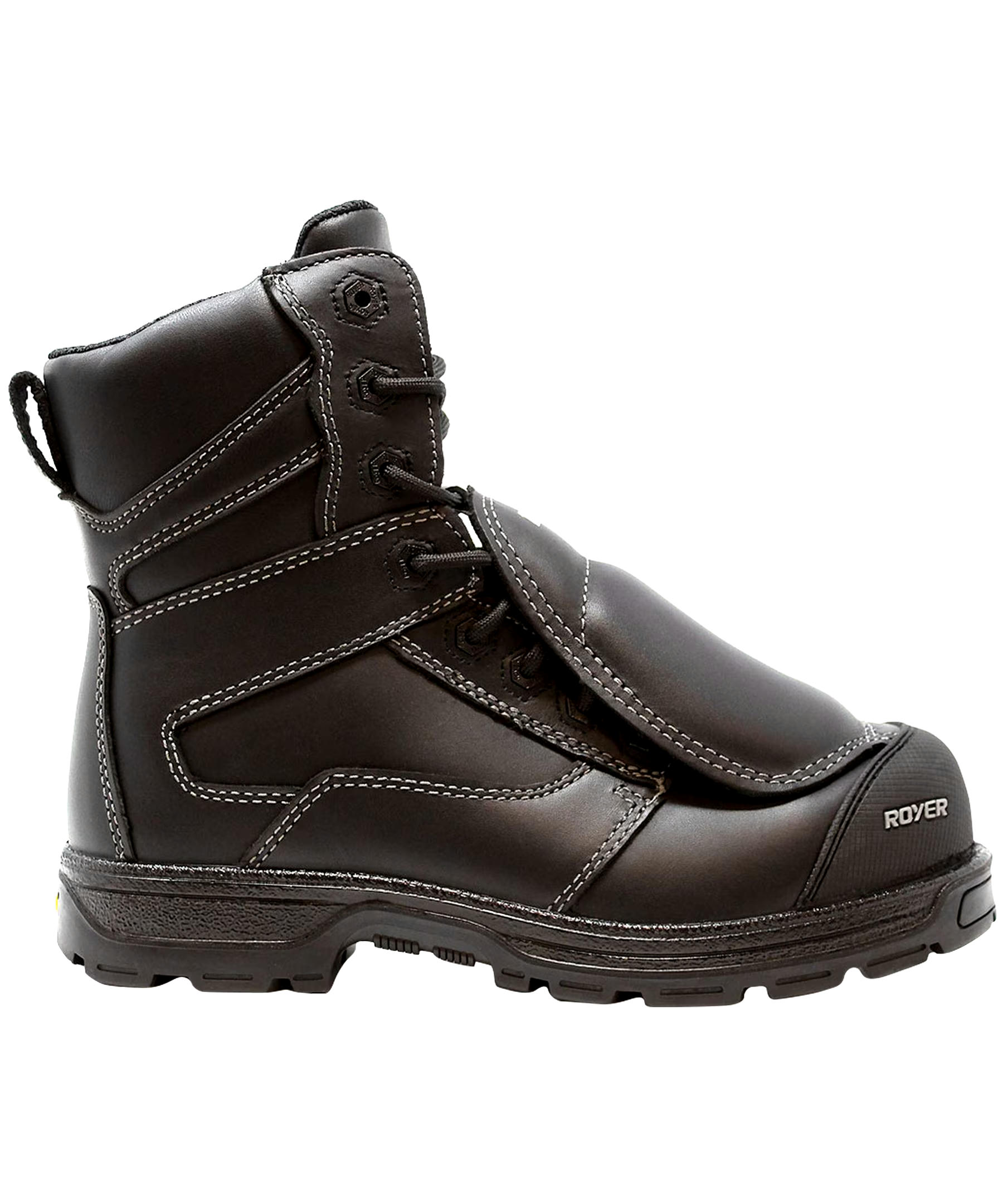 LP Royer Men's 8 Inch Composite Toe Composite Plate Agility Arctic Grip Work Boots