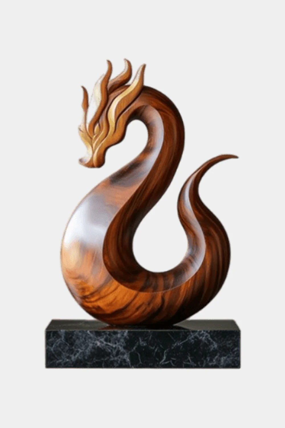 Dragon Wood Sculpture #WA088