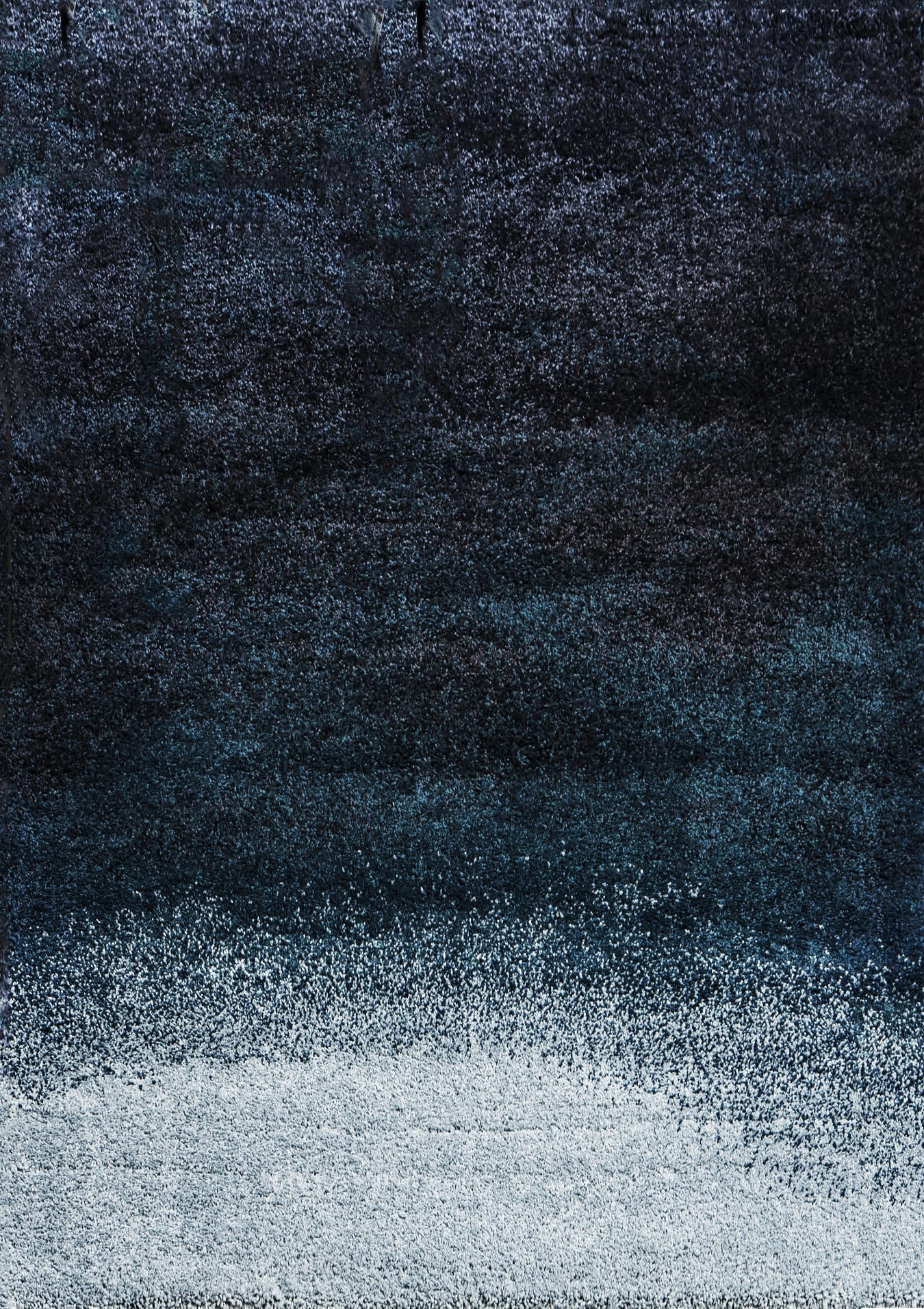 TIE AND DIE - Tapis abstrait et contemporain bleu 160x230, OEKO-TEX®