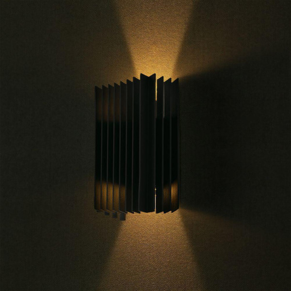 Kinkiet VT-1189czarny LED 2x6W 1250lm wym:20x16x6,5cm IP65 V-TAC