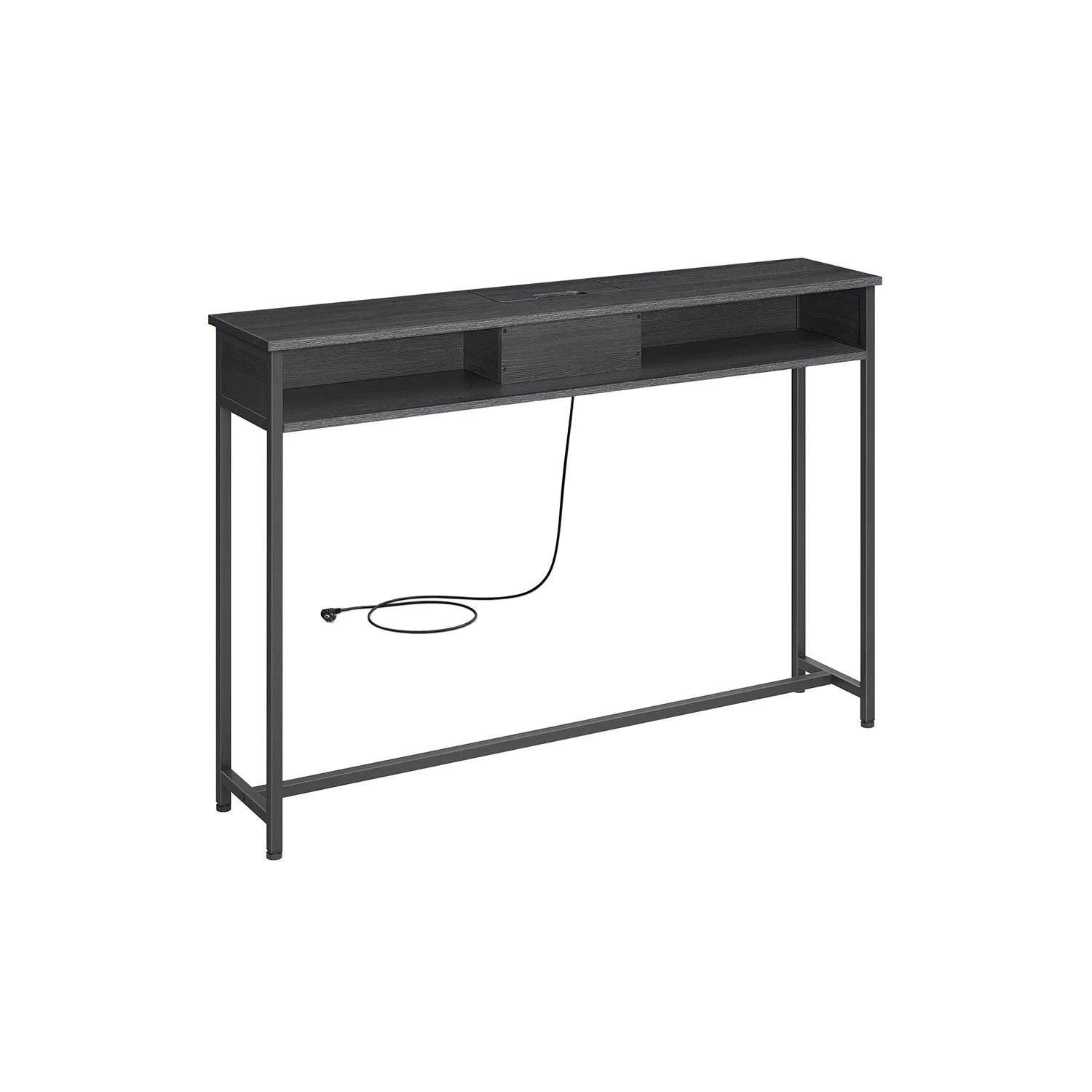 Table console avec multiprise