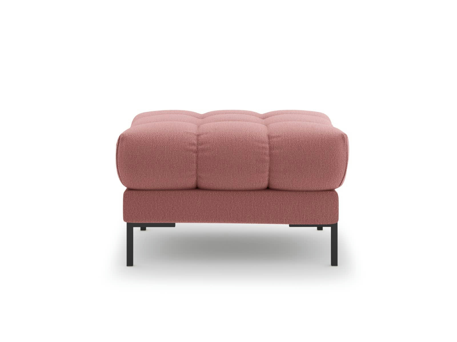 MAMAIA - Pouf 1 place en tissu structurel rose