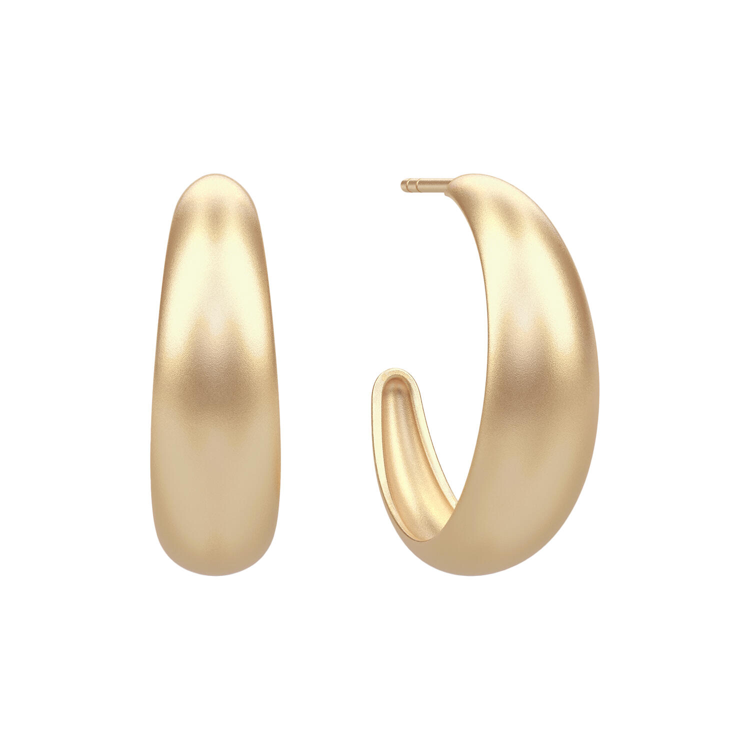 Sparrow Midi Hoops, gold