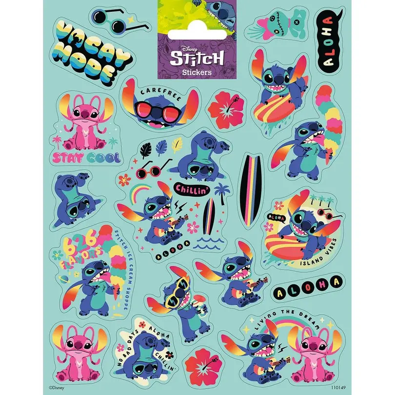 Sticker 20er-Set Stitch